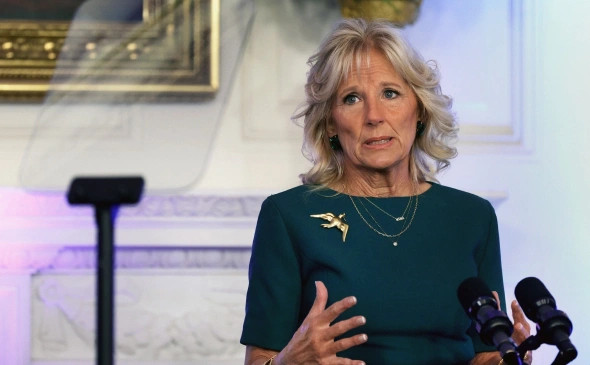 Jill Biden drags her husband into a second term